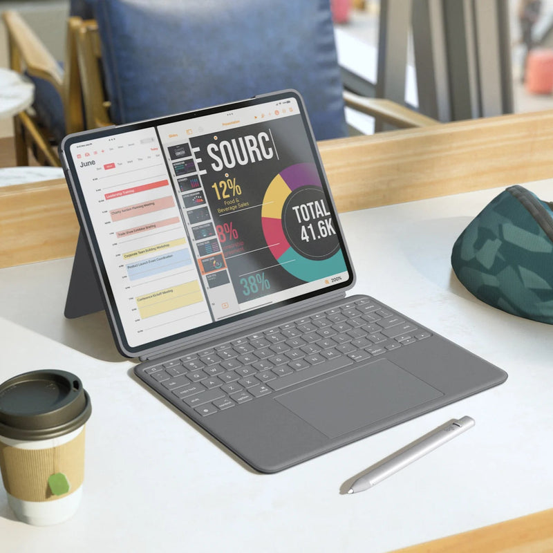 LOGITECH Combo Touch Keyboard Case for iPad Air