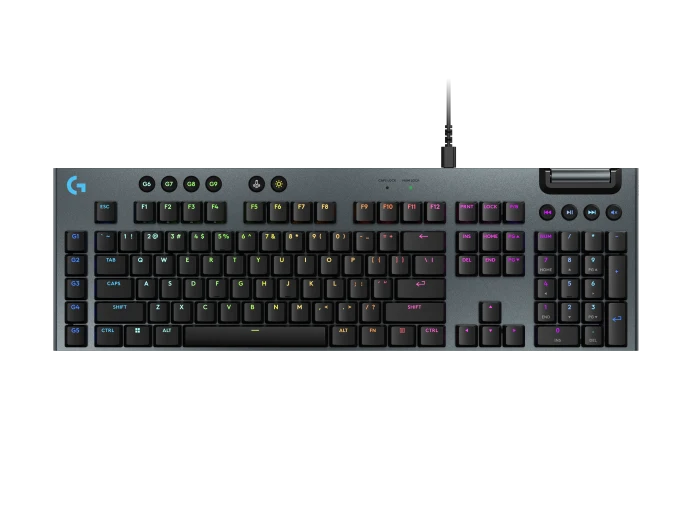 LOGITECH G915 X Low-Profile Wired Gaming Keyboard - Tactile