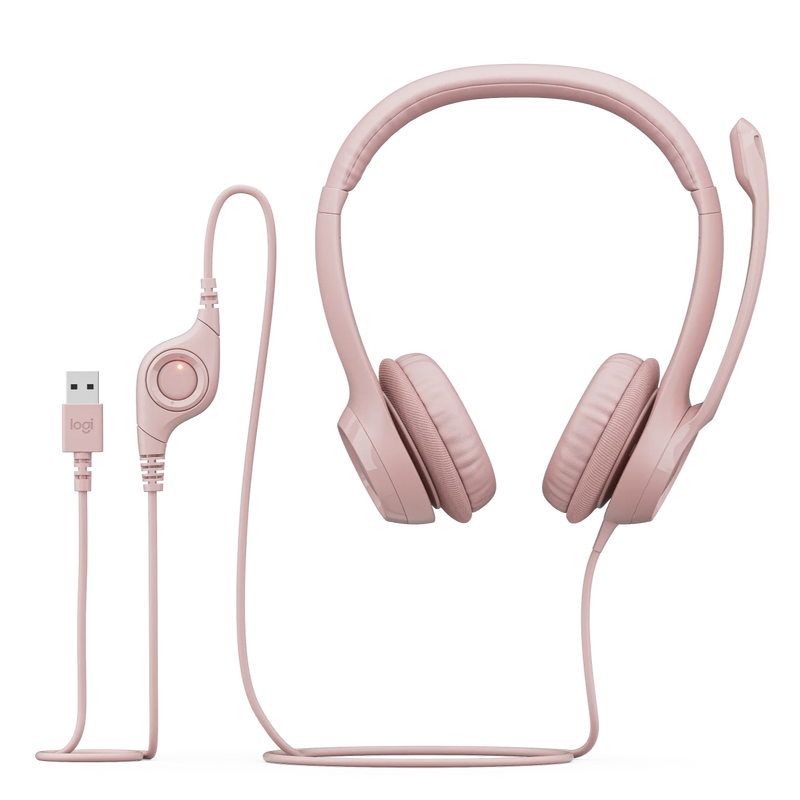 LOGITECH H390 USB Headset with Noise-Cancelling Mic