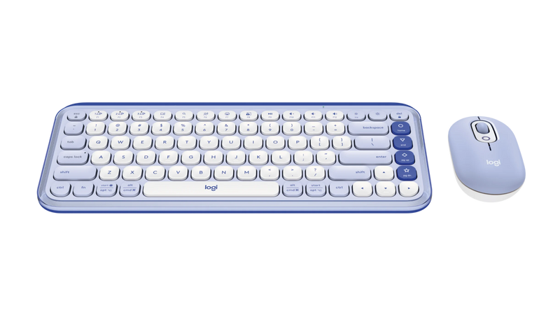 LOGITECH POP Icon Wireless Keyboard and Mouse Combo