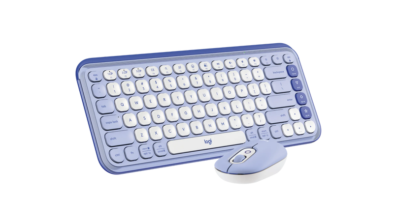 LOGITECH POP Icon Wireless Keyboard and Mouse Combo