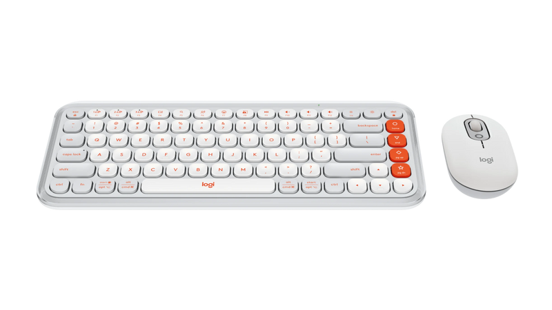 LOGITECH POP Icon Wireless Keyboard and Mouse Combo