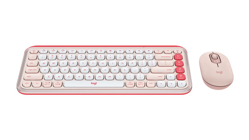LOGITECH POP Icon Wireless Keyboard and Mouse Combo