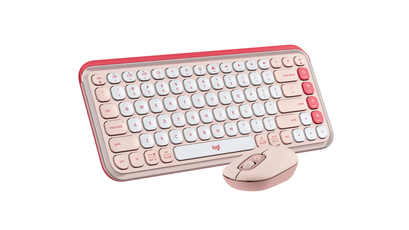 LOGITECH POP Icon Wireless Keyboard and Mouse Combo