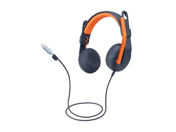 LOGITECH Zone Learn On Ear USB-C Wired Headset