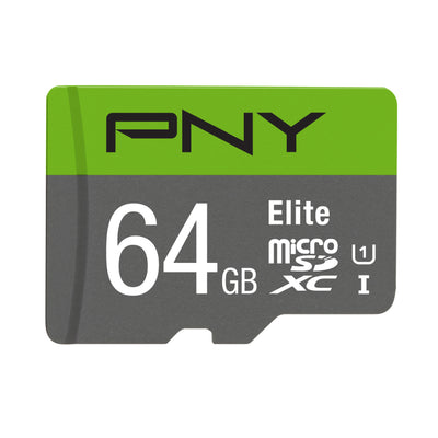 PNY Elite U1 microSD Memory Card 64GB