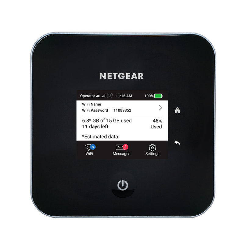 NETGEAR Nighthawk M2 Mobile Hotspot 4G LTE Router MR2100 - Download Speeds of up 2 Gbps, Wi-Fi Connect Up to 20 Devices, Create a WLAN Anywhere, Unlocked to Use Any SIM Card