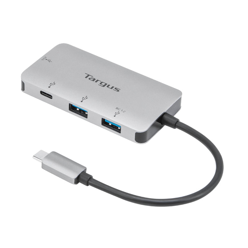 TARGUS USB-C Multi-Port Hub with 2x USB-A and 2x USB-C Ports with 100W PD Pass-Thru