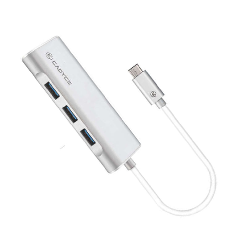 USB-C™ to 3 Port USB 3.0 Hub with Gigabit Ethernet Adapter (CA-C3HE)