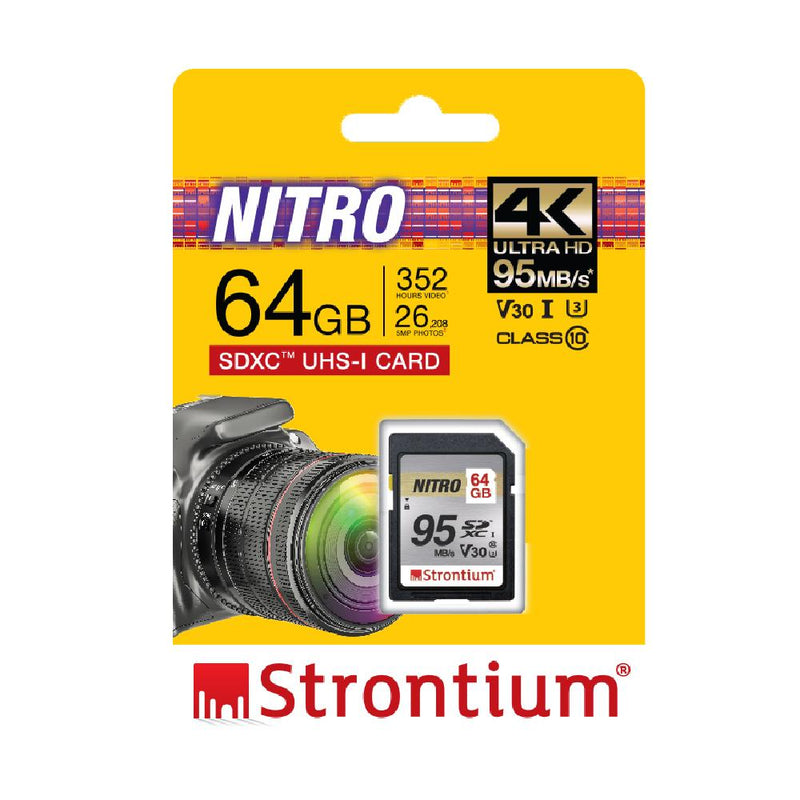 STRONTIUM NITRO 95MB/s SD Card