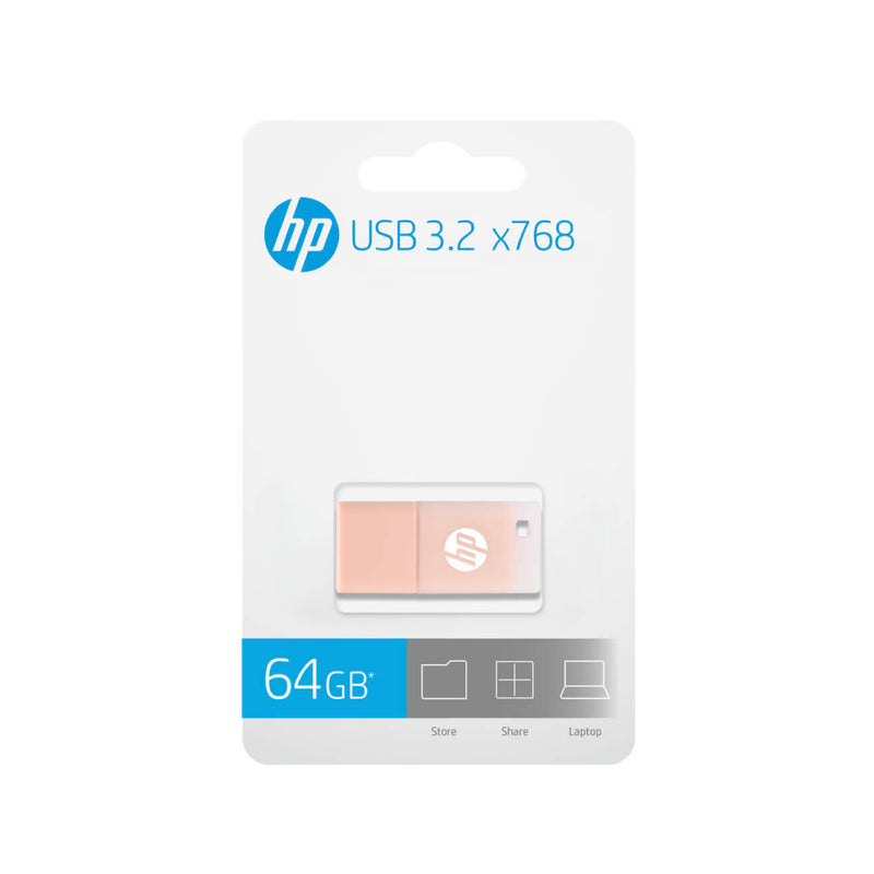 HP x768 USB 3.2 Flash Drives - Pink