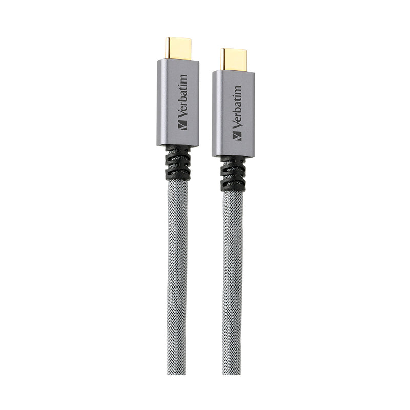 VERBATIM Sync & Charge USB3.2 C to C Cable-Black