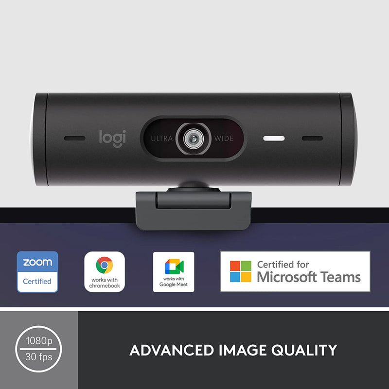 LOGITECH BRIO 500 Full HD 1080p webcam