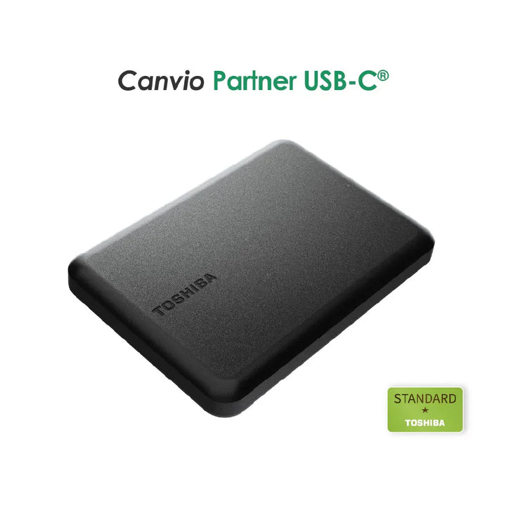 TOSHIBA Canvio Partner Portable External Hard Drive – Kaira Global