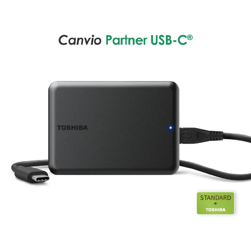 TOSHIBA Canvio Partner Portable External Hard Drive