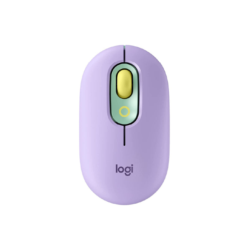 LOGITECH POP Wireless Mouse with Customizable Emoji Daydream Mint