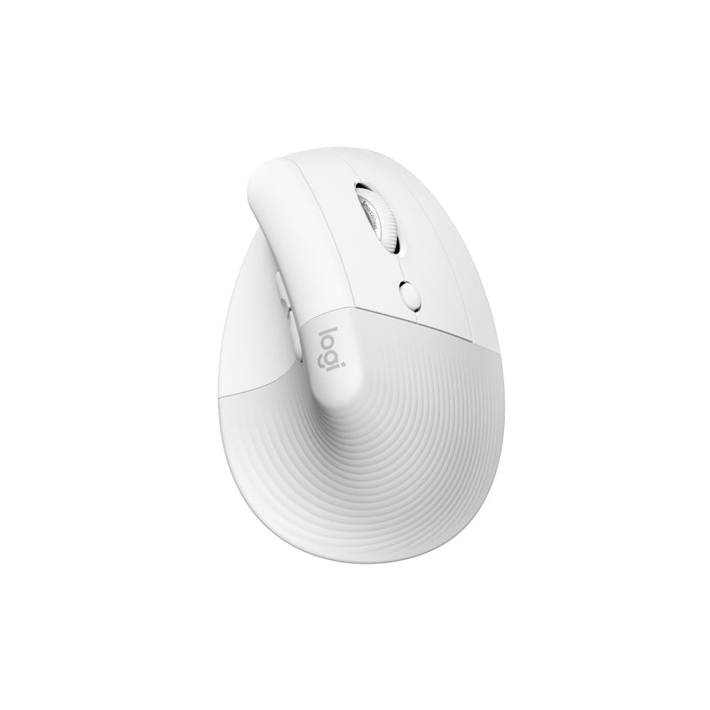 LOGITECH Lift Vertical Ergonomic Mouse for Business Off White